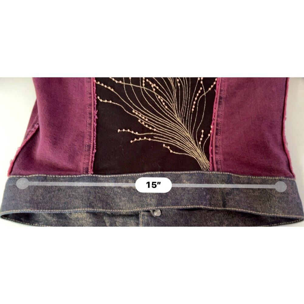 Express Jeans denim jacket. Size S. - Picture 9 of 11